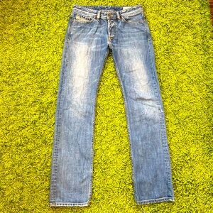 Diesel Blue Straight Men Jeans